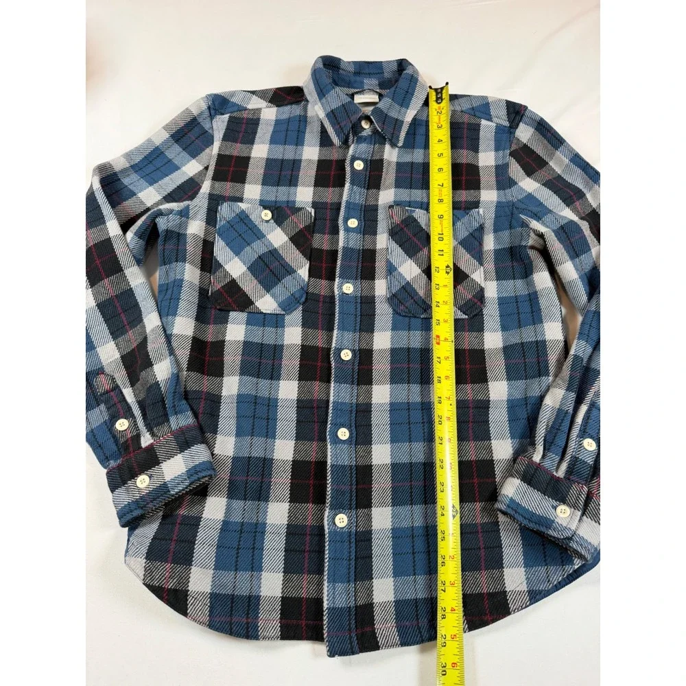 The North Face Valley Twill Plaid Long Sleeve Flannel‎ Button Shirt Men L Lumber